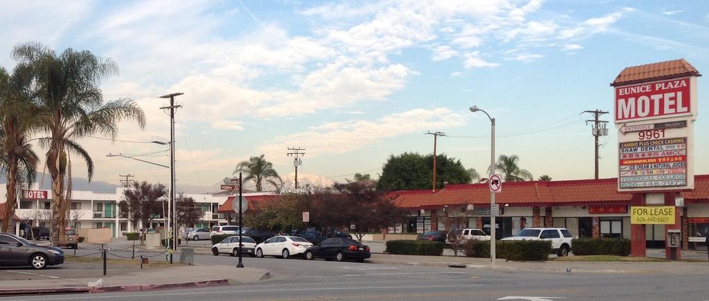 Eunice Plaza Motel El Monte Dış mekan fotoğraf